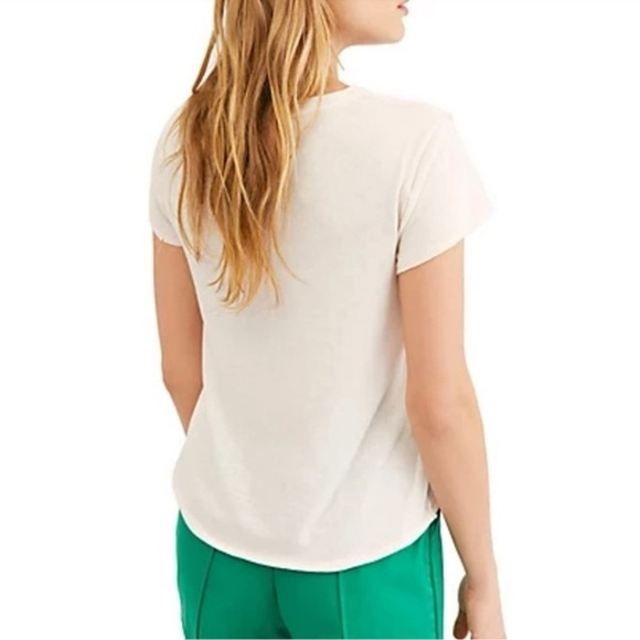 WE THE FREE | Relaxed Tart White Tee with Lime Graphic - Picture 11 of 15